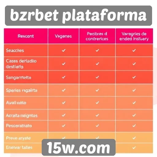 Comparativo entre bzrbet e concorrentes do setor